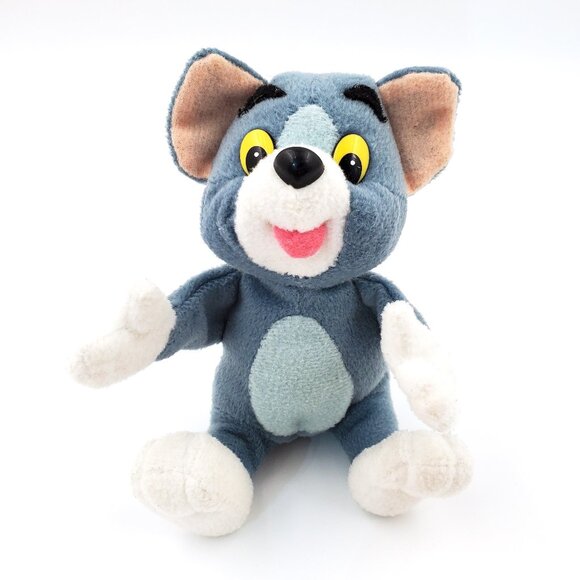 RARE Vintage Cartoon Network “Tom & Jerry” Mini Plush Finger Puppets – Set of 2 - Picture 2 of 10